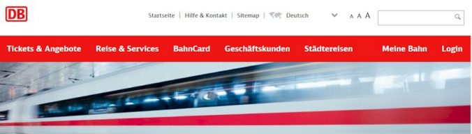 ᐅ Auf Bahn.de finden User Zugverbindungen + die DB BahnCard